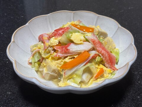 高野豆腐の彩り煮物